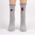 Patron Chaussette Coccinelle