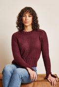 M6464 - Berenice hammer-sleeve sweater