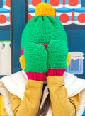 M6321 - Bianca tricolor mittens