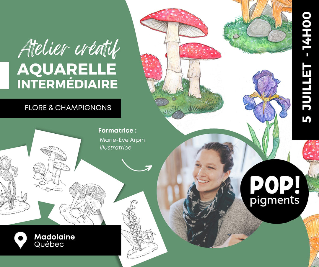 Watercolor color explorations | Moths (Salon Olivier Bresse)