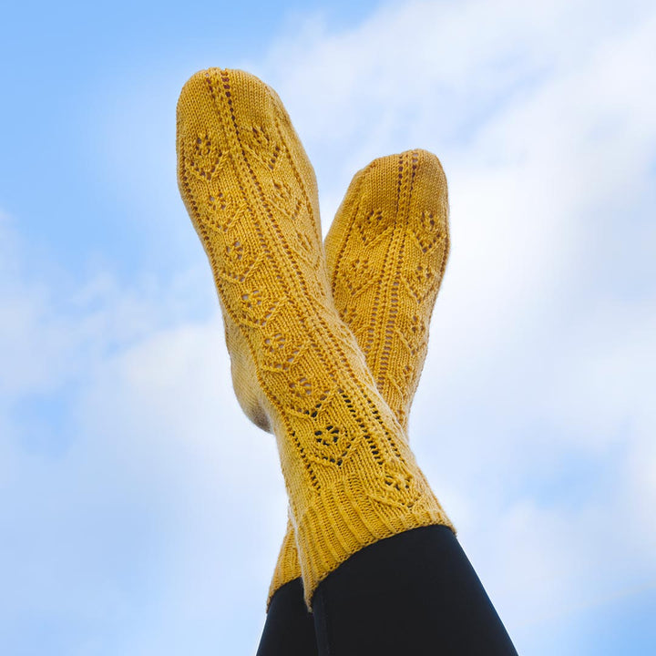 Chaussette pâquerette
