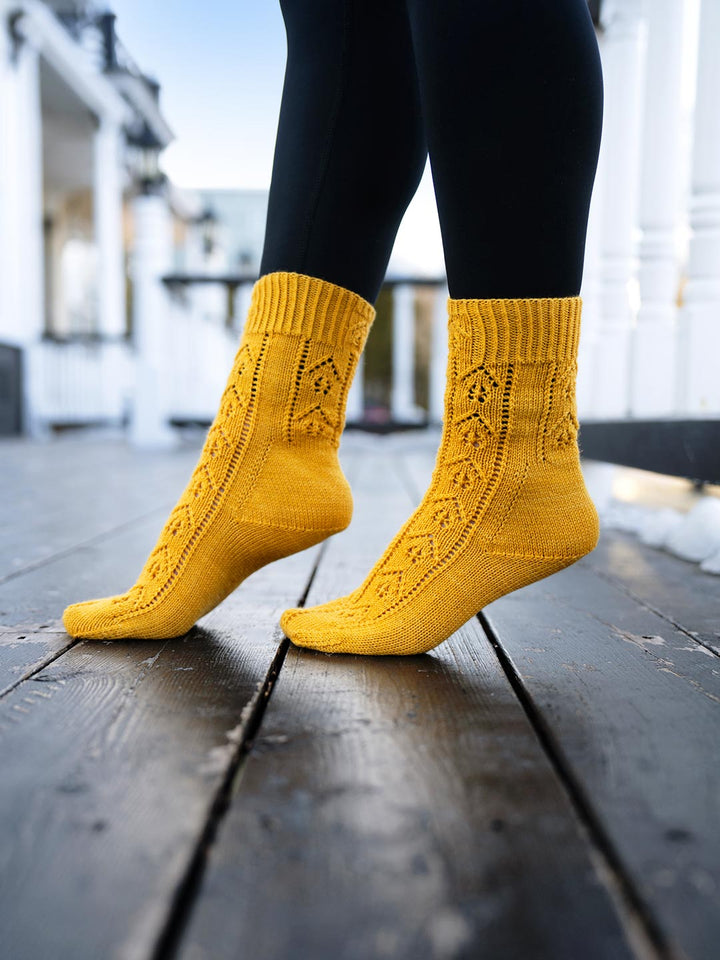 Chaussette pâquerette