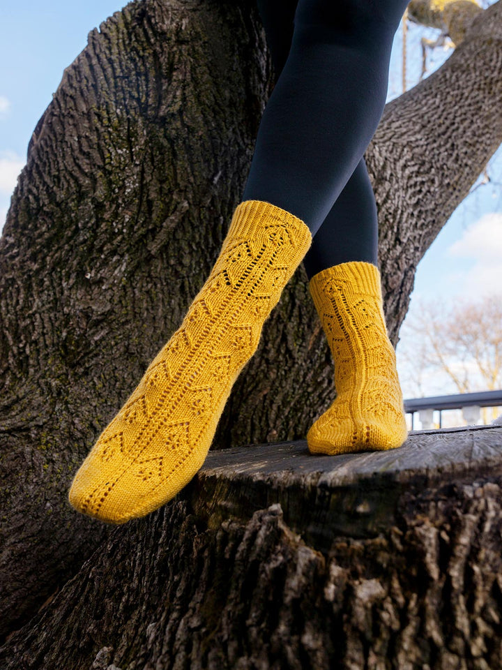 Chaussette pâquerette
