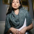 Dotted Rays shawl kit