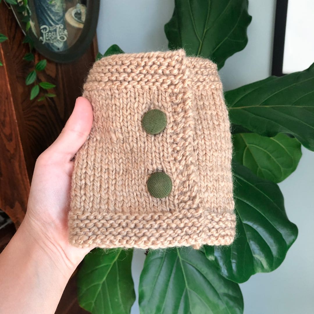 Attacher un tricot avec Sabrina (salon Olivier Bresse)