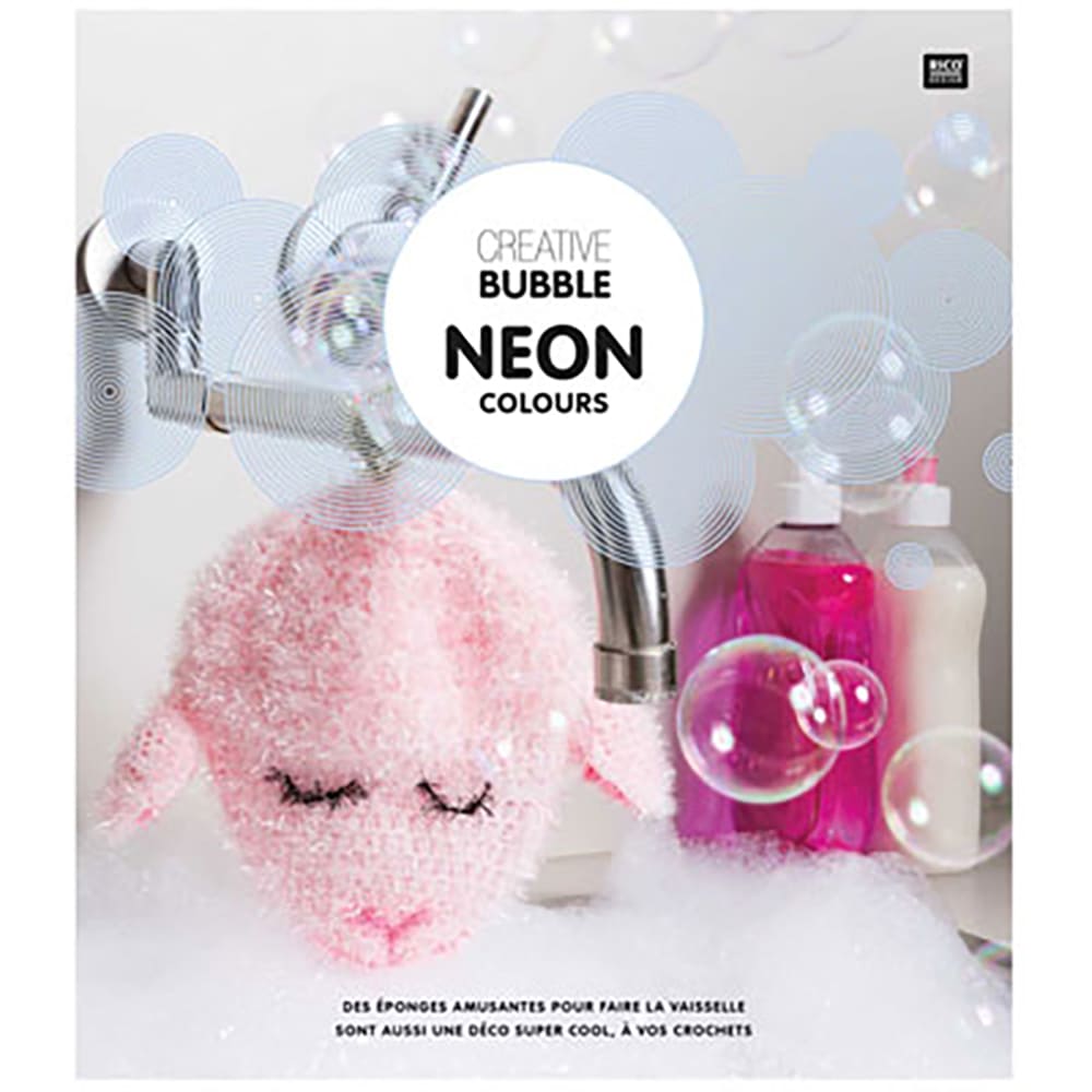 Livre creative bubble Neon colours - Français