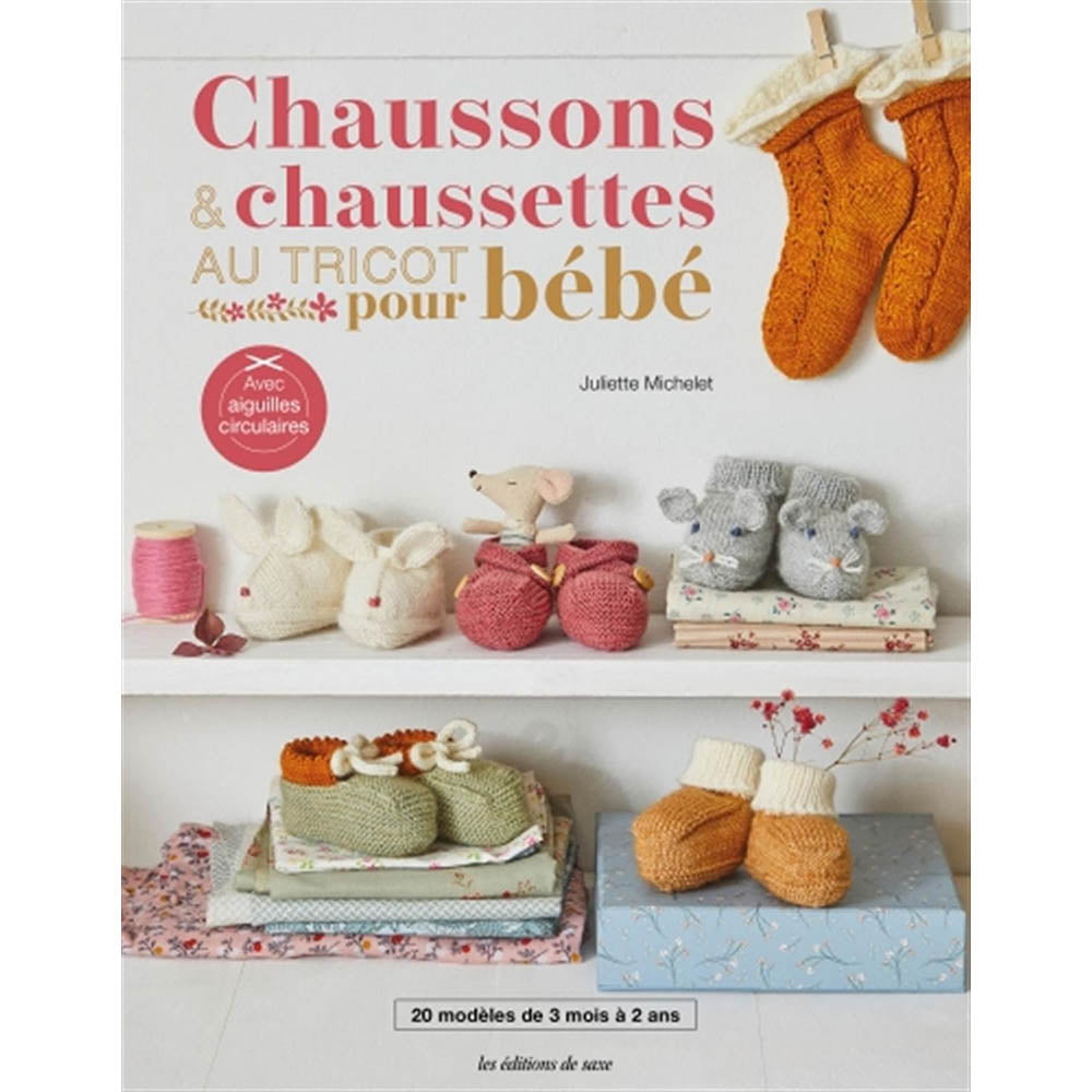 Chaussons & chaussettes au tricot pour bébé
