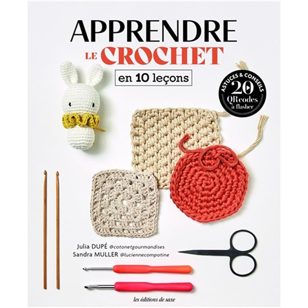 Learn to crochet in 10 lessons