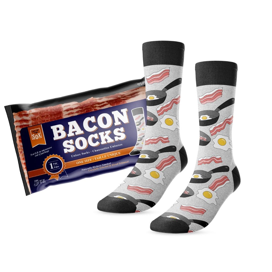 Bas Bacon socks unisexes- Taille unique