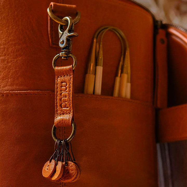 Feliz - Porte-Clés avec 10 marqueurs de mailles