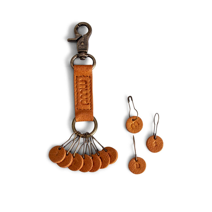 Feliz - Porte-Clés avec 10 marqueurs de mailles