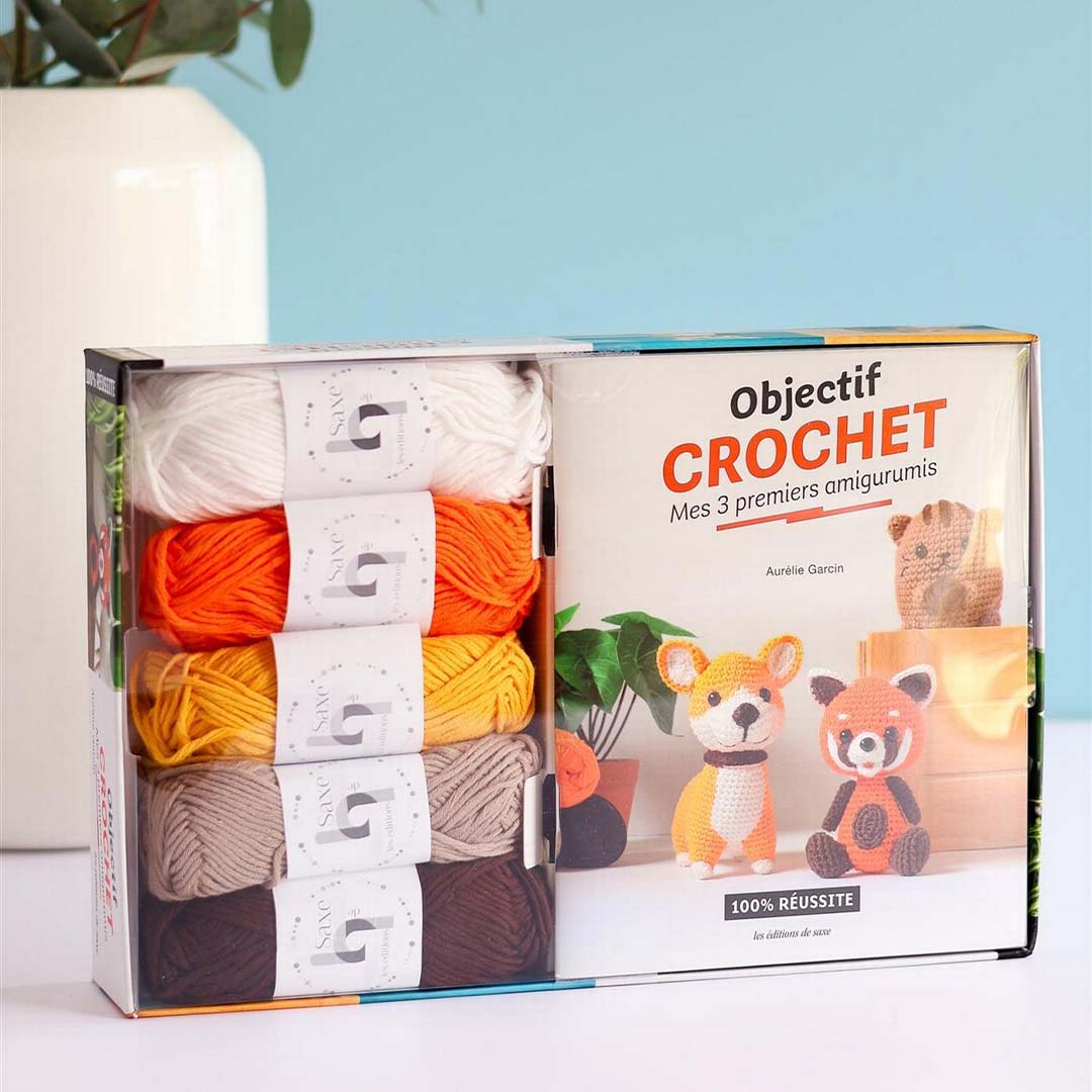 Coffret Mes 3 premiers amigurumis - Objectif crochet
