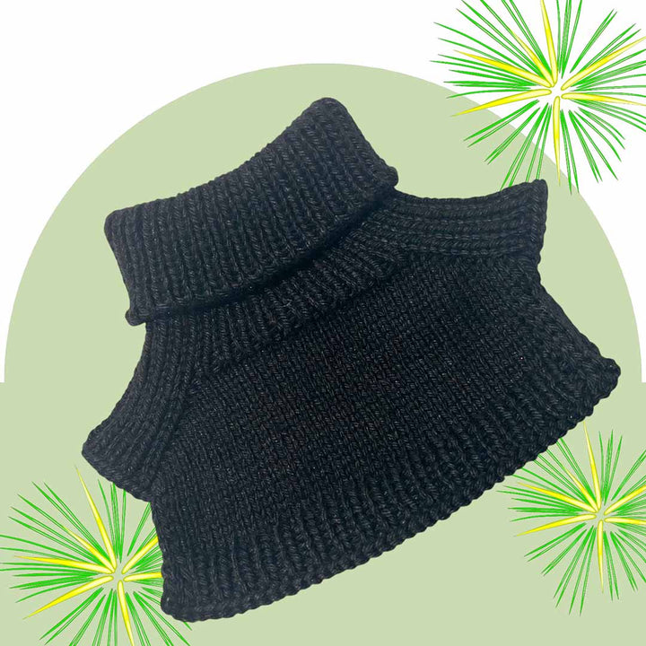Duo - Fabien / Fabienne Tuque avec ou sans oreilles et plastron à col roulé