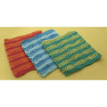Wavy Stripes Dishcloth Crochet Pattern