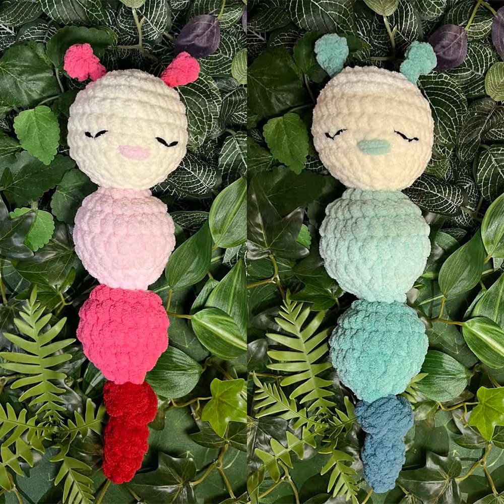 Patron Camille la chenille