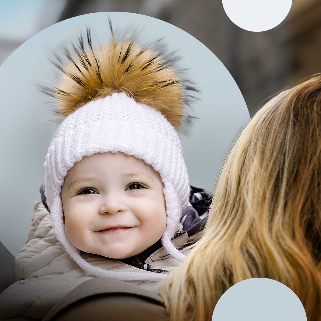 Nordic hat for baby set
