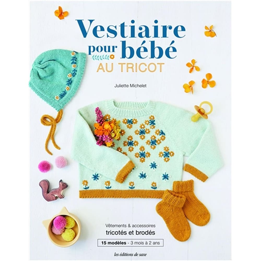 Vestiaire pour bébé au tricot