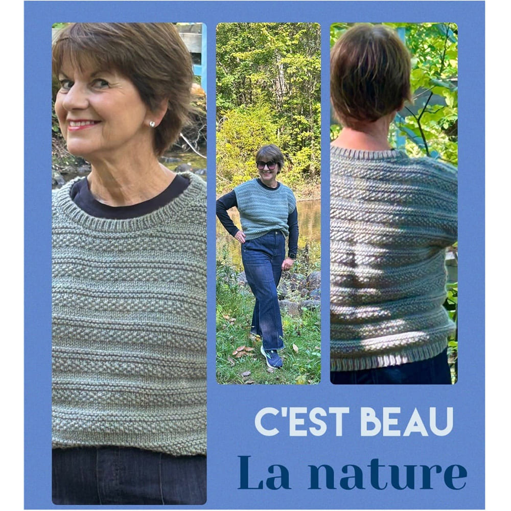 Pull sans manche "Alicia" pour femme
