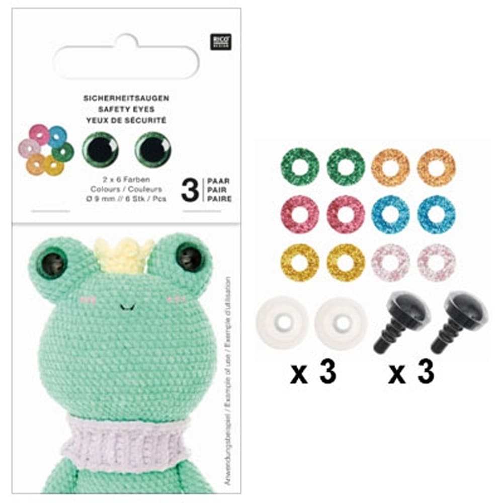 Yeux sécurité 3 paires