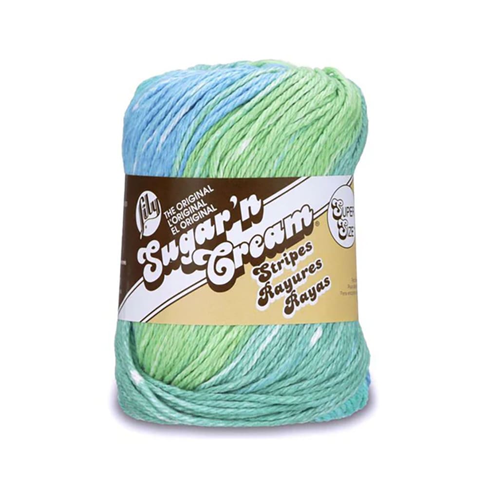 Super Size Stripes - Sugar'n Cream
