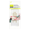 4 Aiguilles tapisserie plaquées en or - 8404522