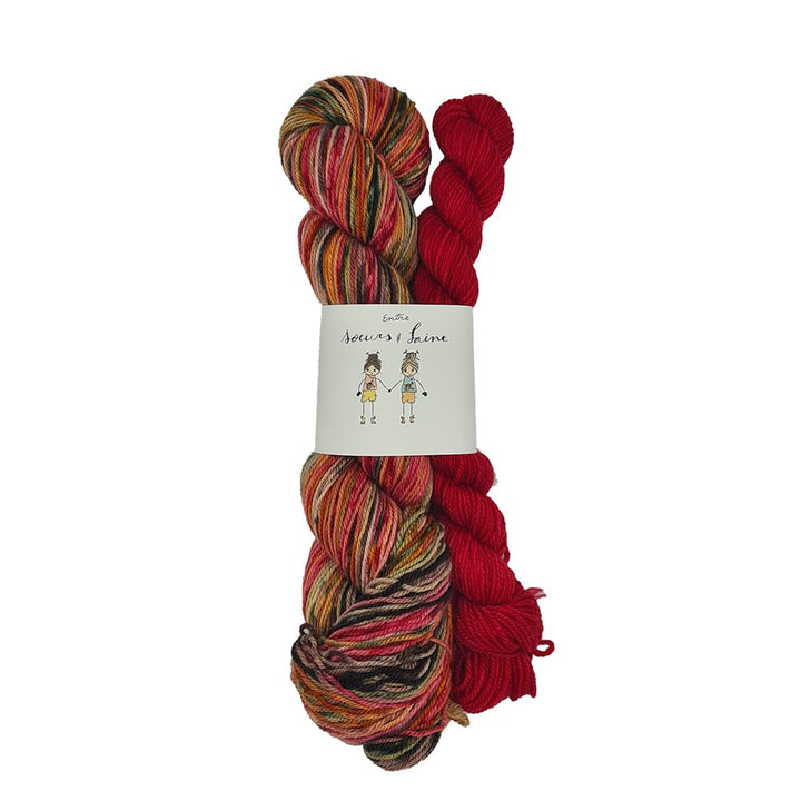 Chaussette variée identique