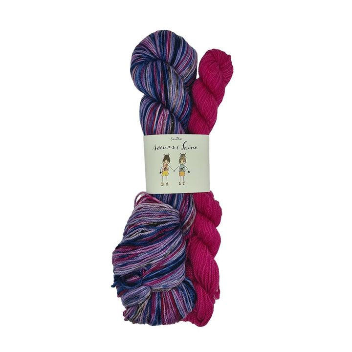 Chaussette variée identique