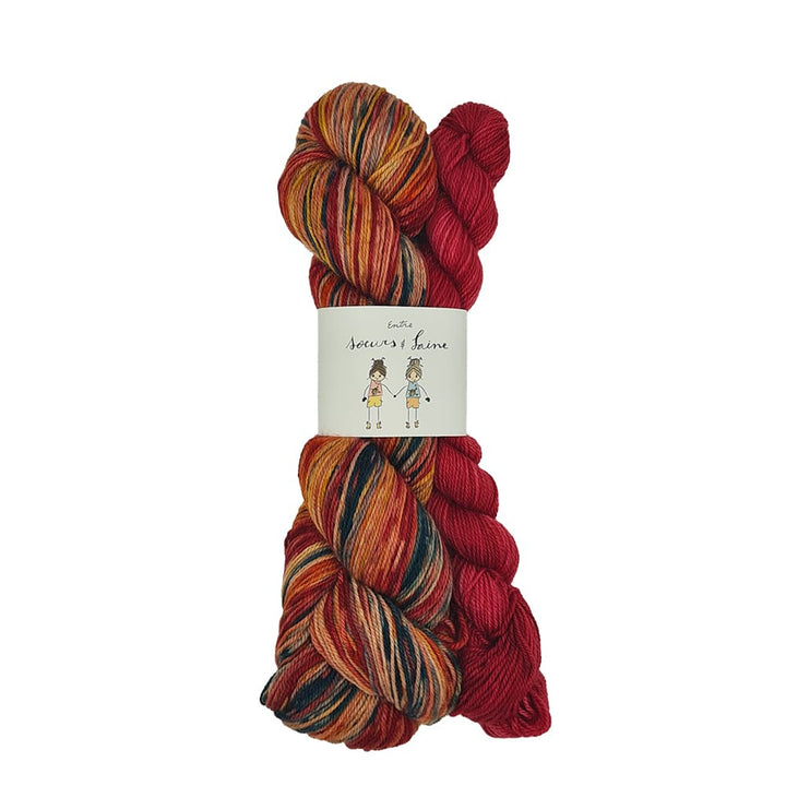 Chaussette variée identique