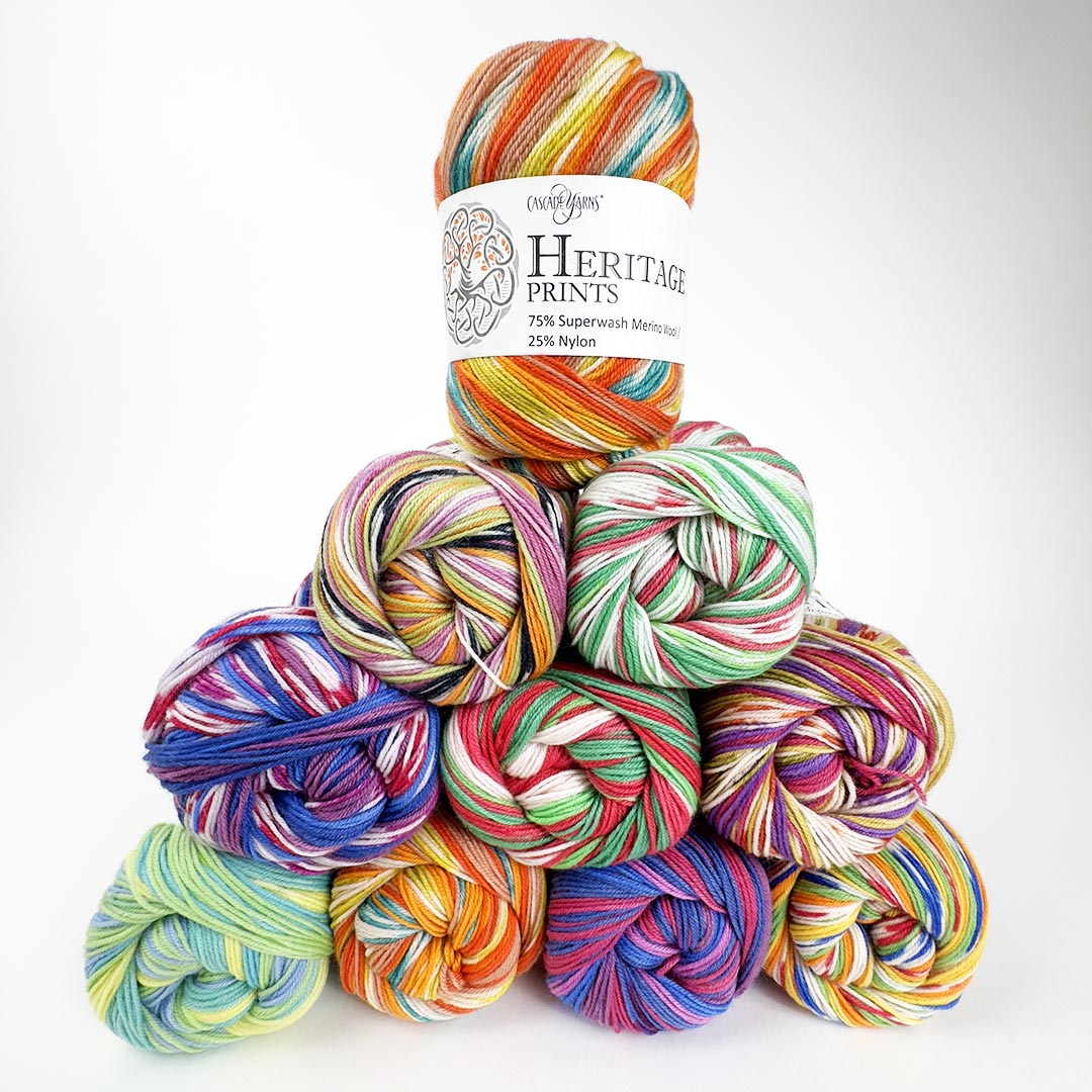 Waterfall Yarn - Heritage prints