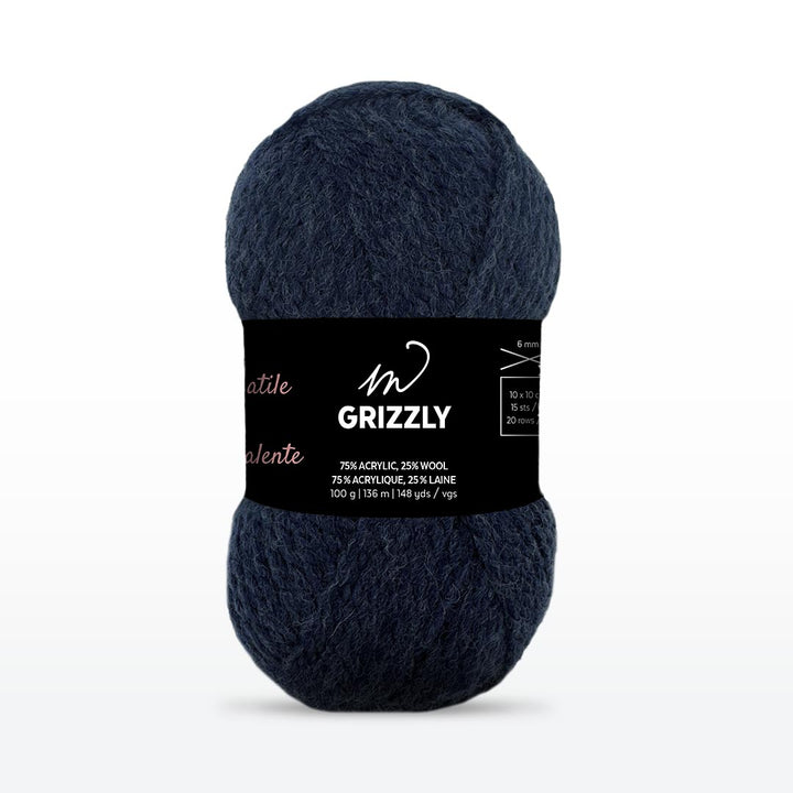 M Wool - Grizzly