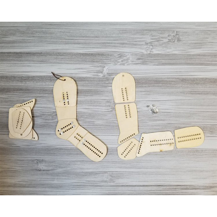 Shape to block stockings - Wood or Acrylic