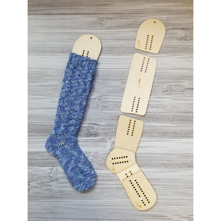 Shape to block stockings - Wood or Acrylic