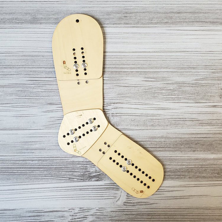 Shape to block stockings - Wood or Acrylic