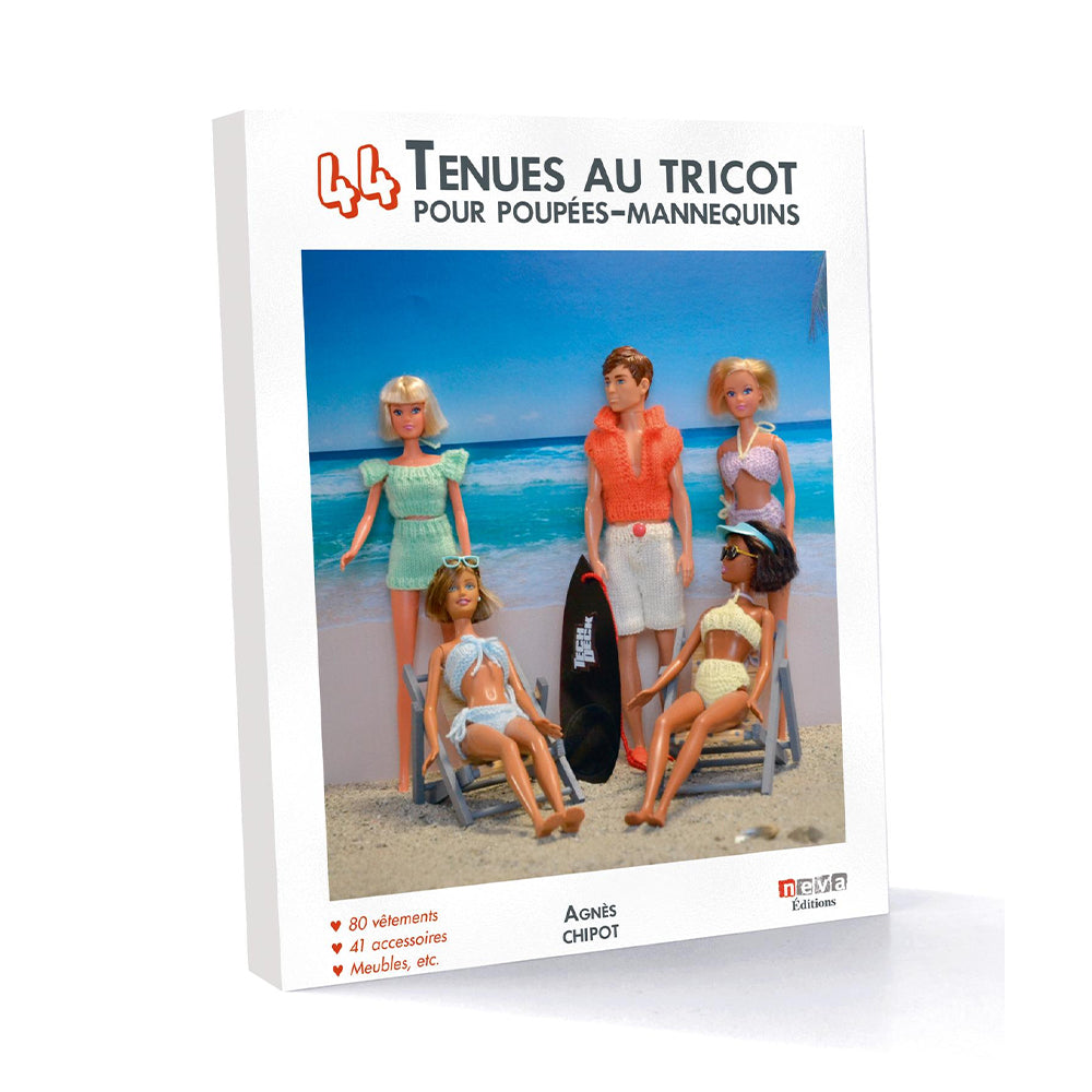 44 Tenues au tricot pour poupées-mannequins - 31338