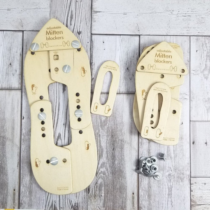 Adjustable mitten blocker - Wood