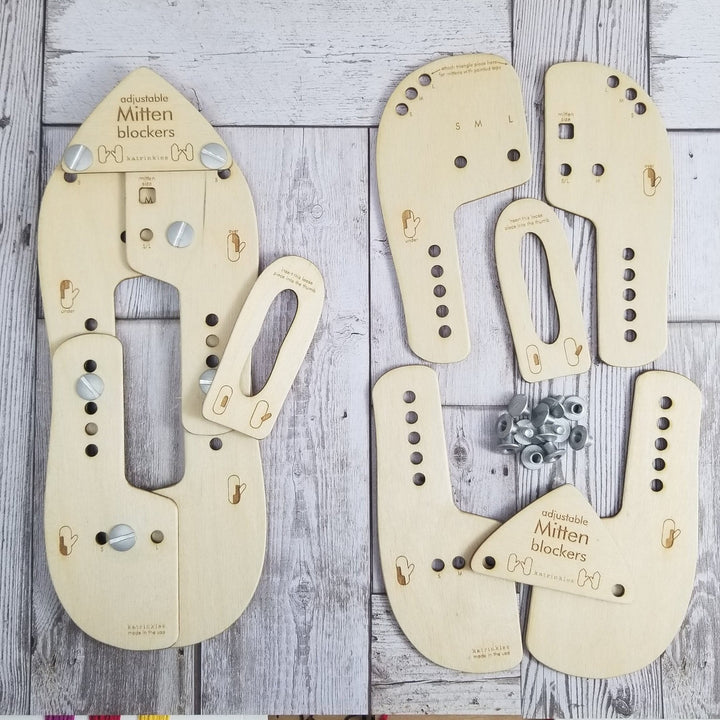 Adjustable mitten blocker - Wood
