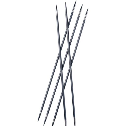 Aiguilles double pointe au carbone 20 cm