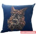 Housse de coussin «C'est moi Félix!» par Mireille Belzile