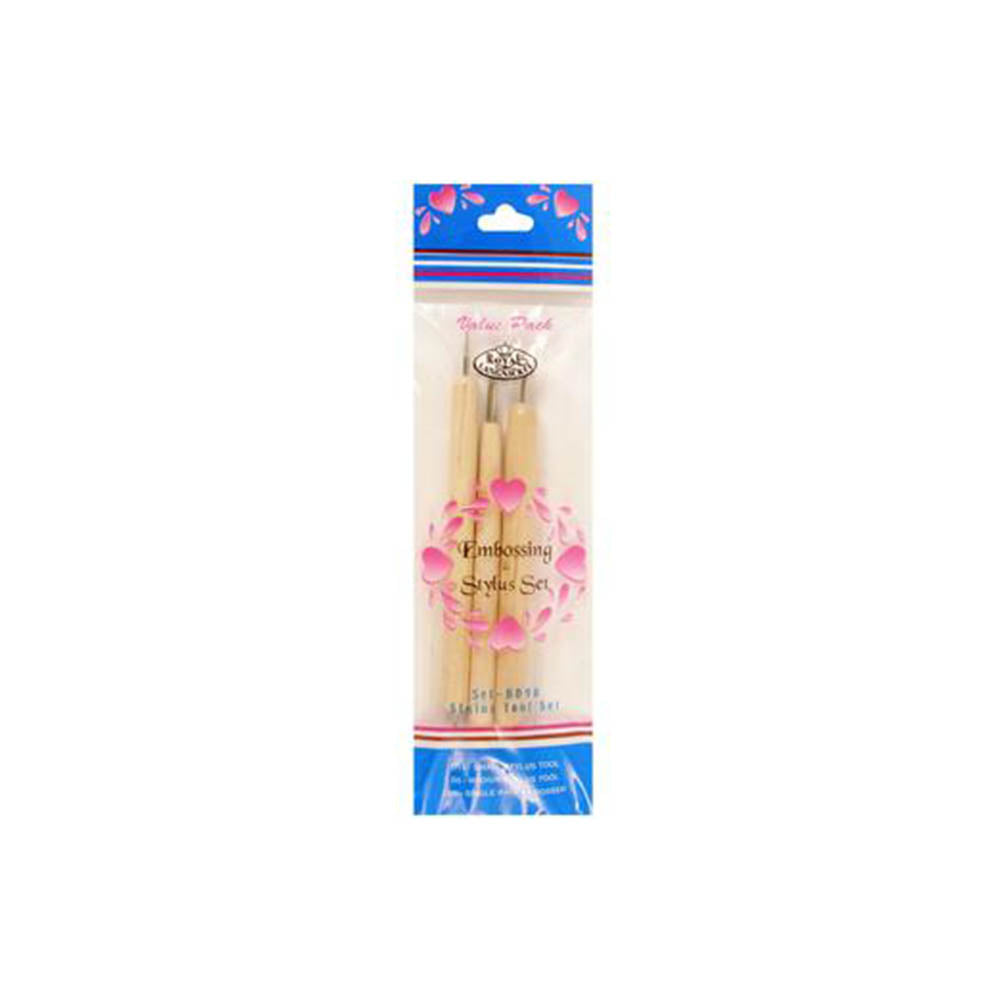 Royal & Langnickel - Wooden Stylus Set - RYRD90