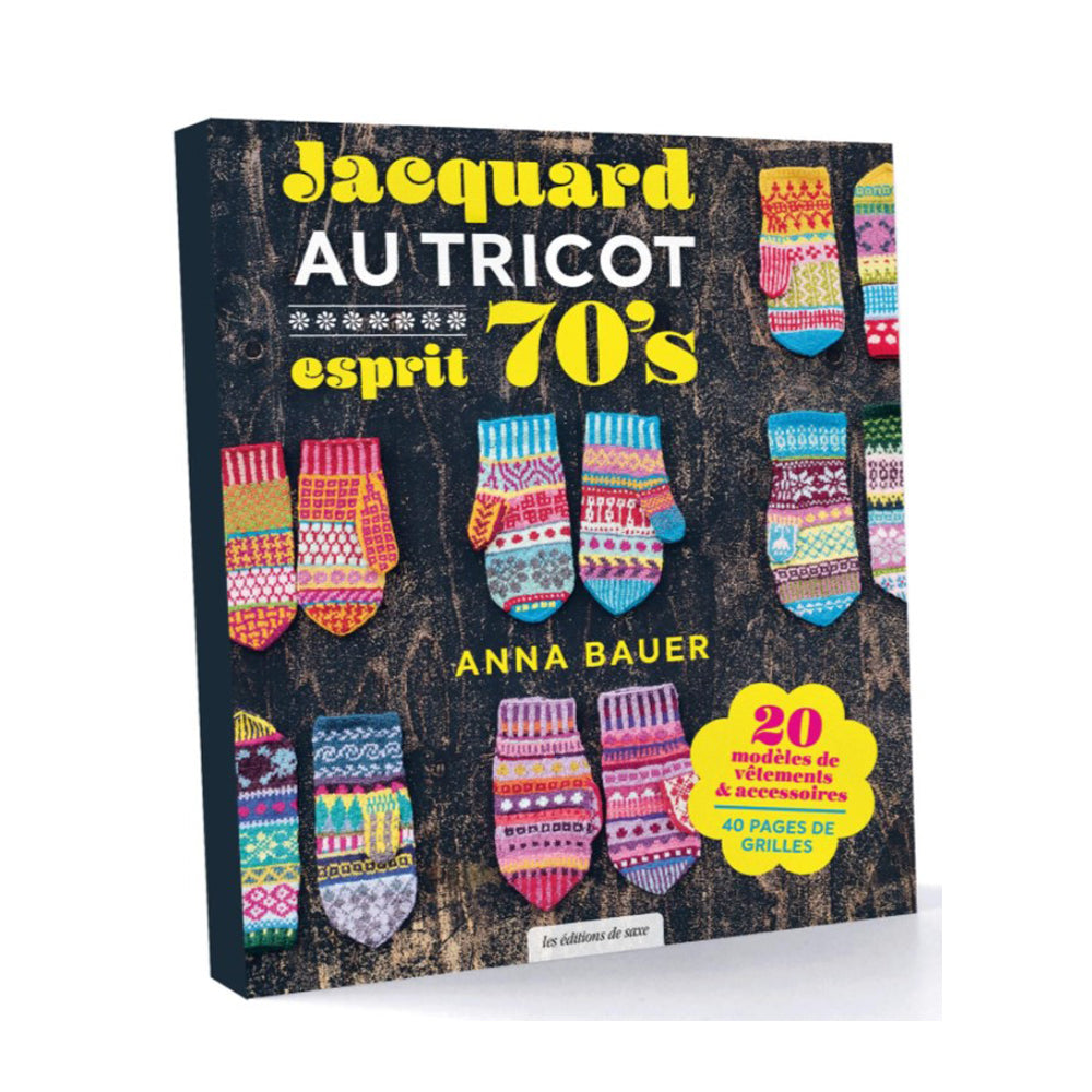Jacquard au tricot esprit 70's - 31127