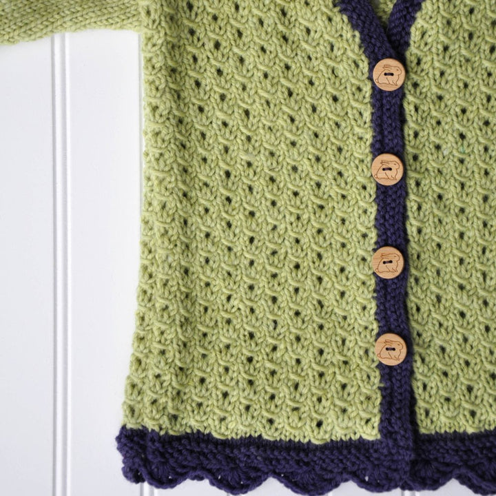 Wooden Rabbit button