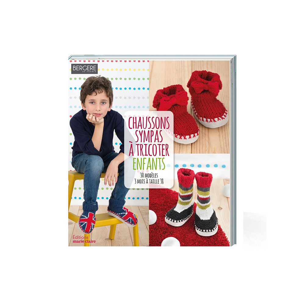 Chaussons sympas à tricoter enfants, 30 modèles