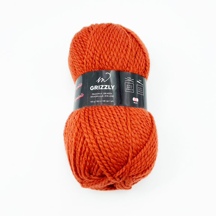 M Wool - Grizzly