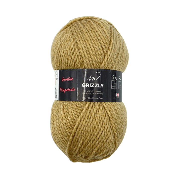M Wool - Grizzly