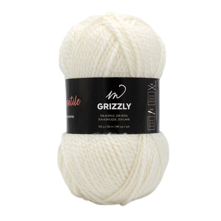 M Wool - Grizzly