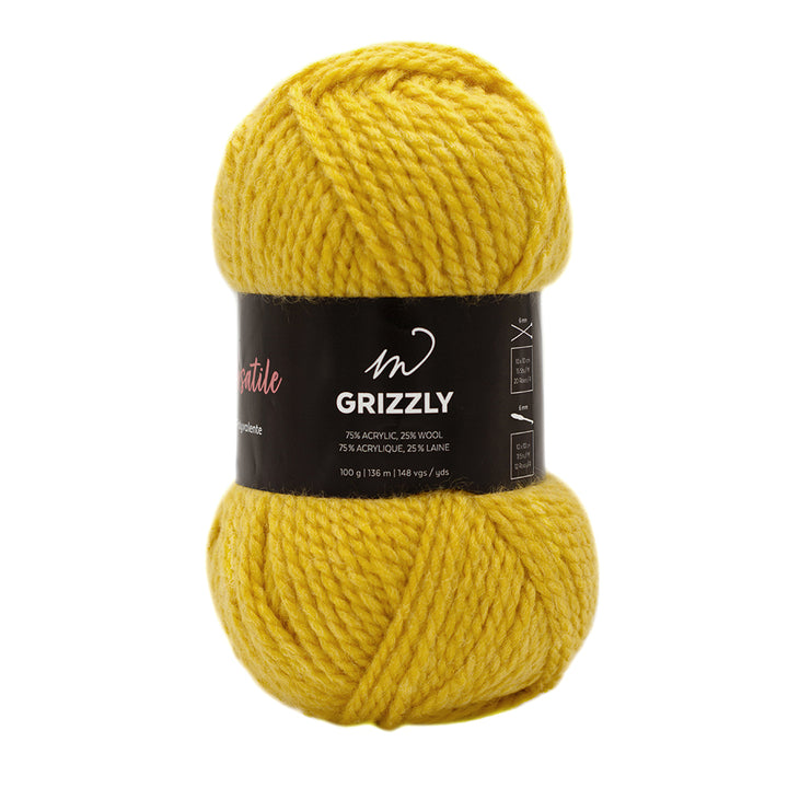 M Wool - Grizzly