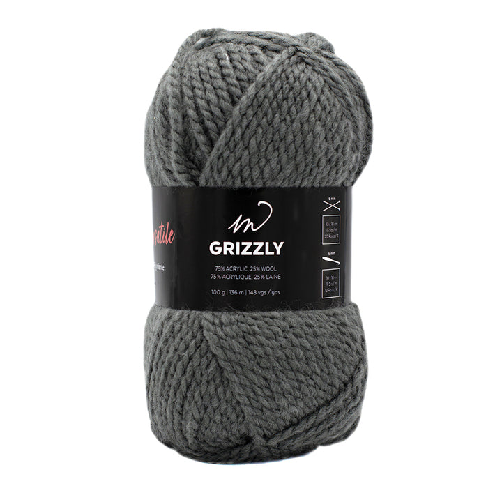M Wool - Grizzly