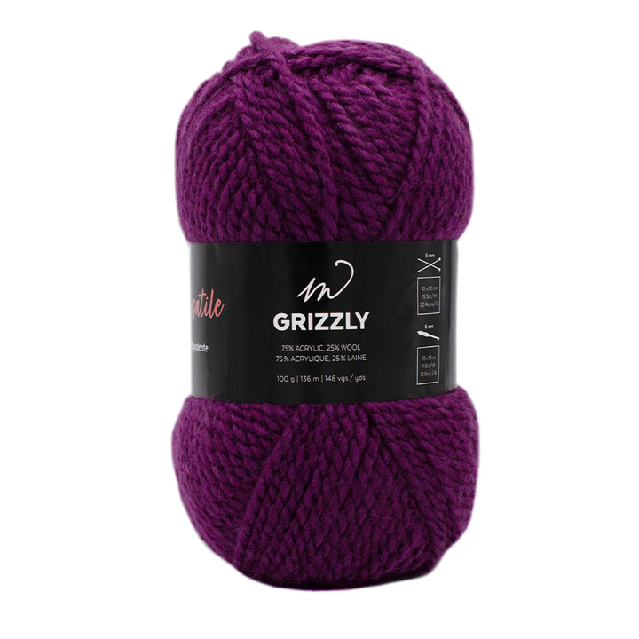 M Wool - Grizzly