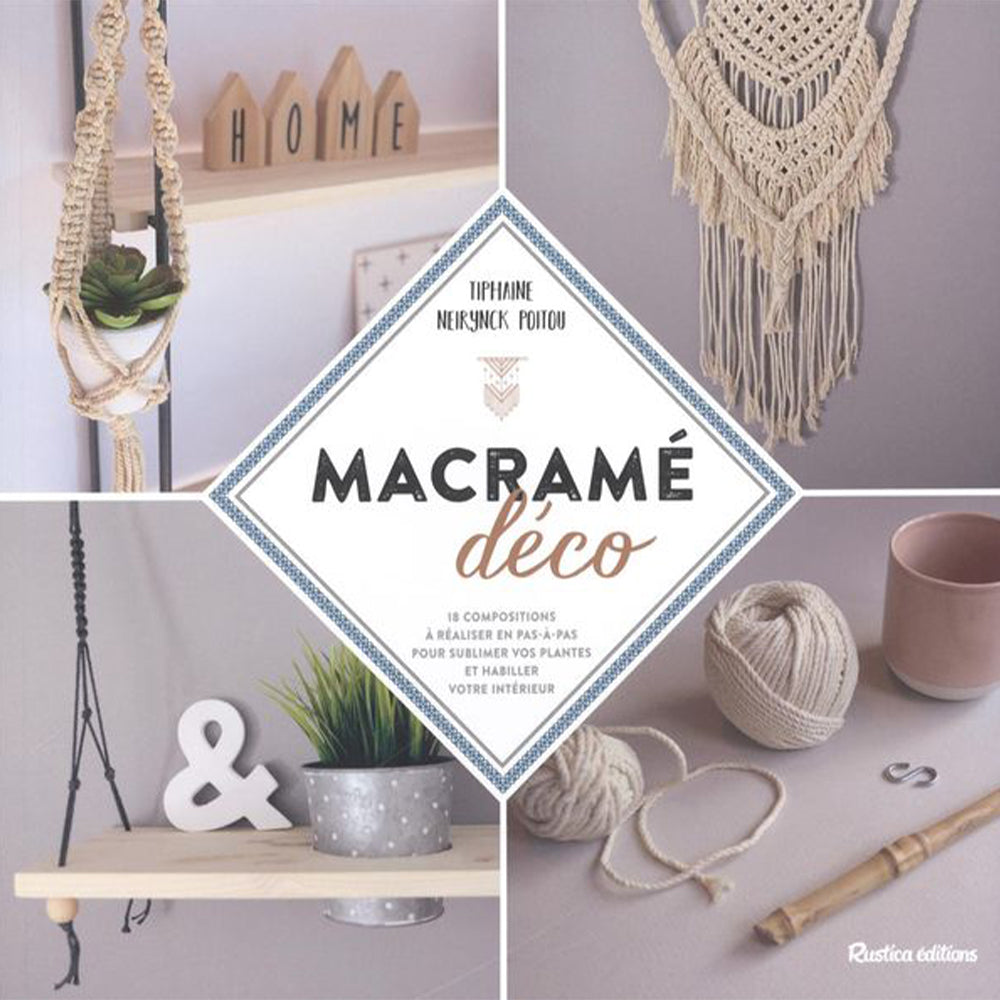 Macramé déco - Éditions Rustica