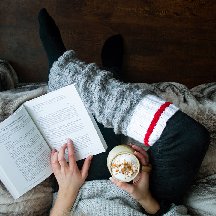 Patron de tricot M - Jambières confort